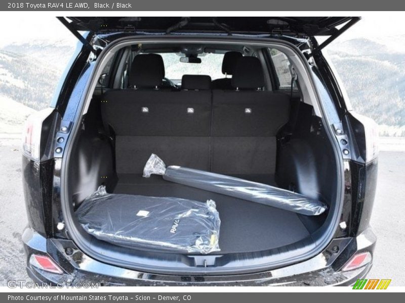 Black / Black 2018 Toyota RAV4 LE AWD