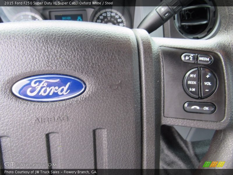 Oxford White / Steel 2015 Ford F250 Super Duty XL Super Cab