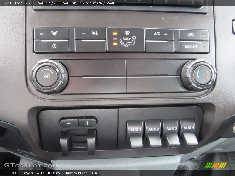 Oxford White / Steel 2015 Ford F250 Super Duty XL Super Cab