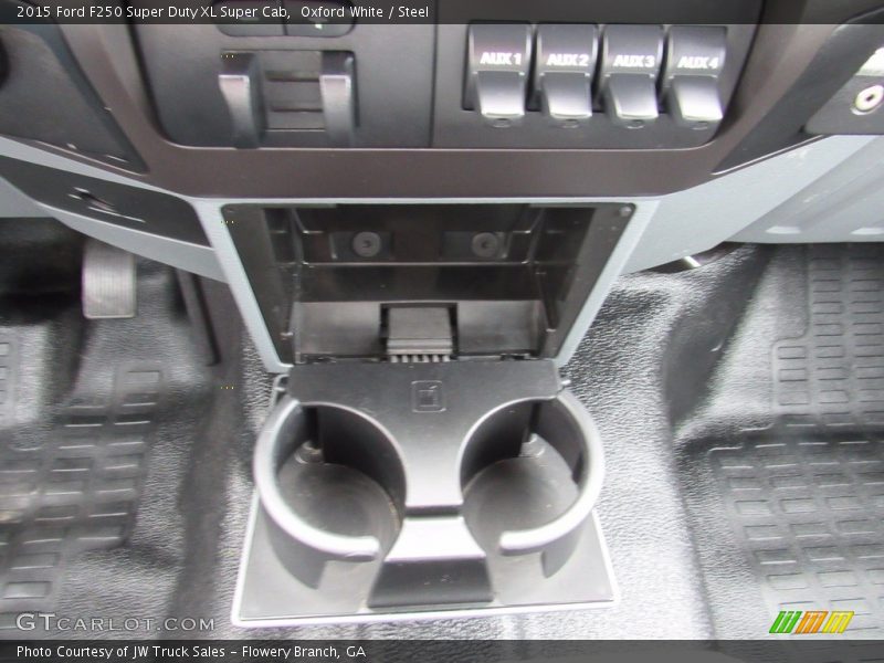 Oxford White / Steel 2015 Ford F250 Super Duty XL Super Cab