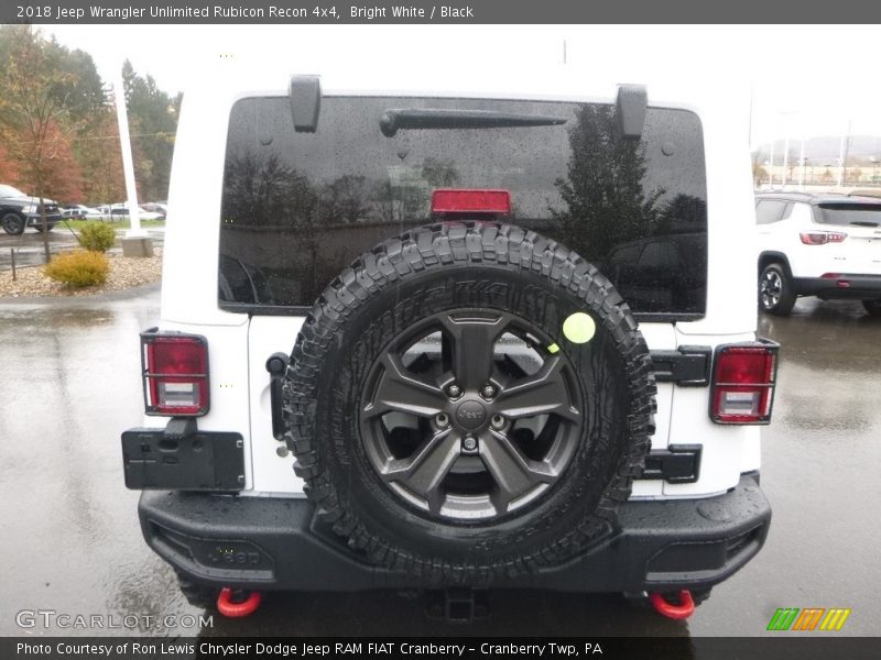 Bright White / Black 2018 Jeep Wrangler Unlimited Rubicon Recon 4x4