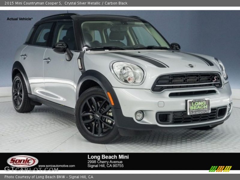 Crystal Silver Metallic / Carbon Black 2015 Mini Countryman Cooper S