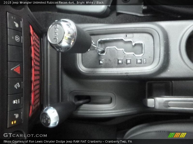 Bright White / Black 2018 Jeep Wrangler Unlimited Rubicon Recon 4x4