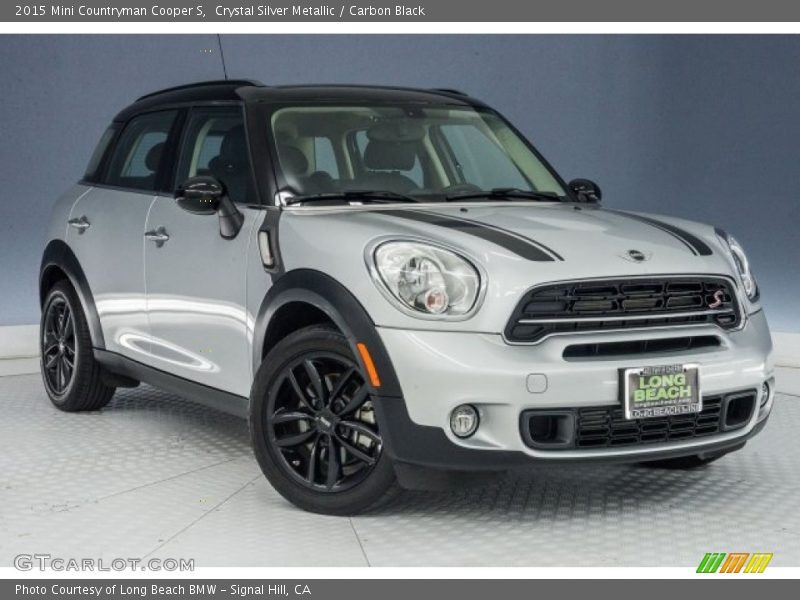 Crystal Silver Metallic / Carbon Black 2015 Mini Countryman Cooper S