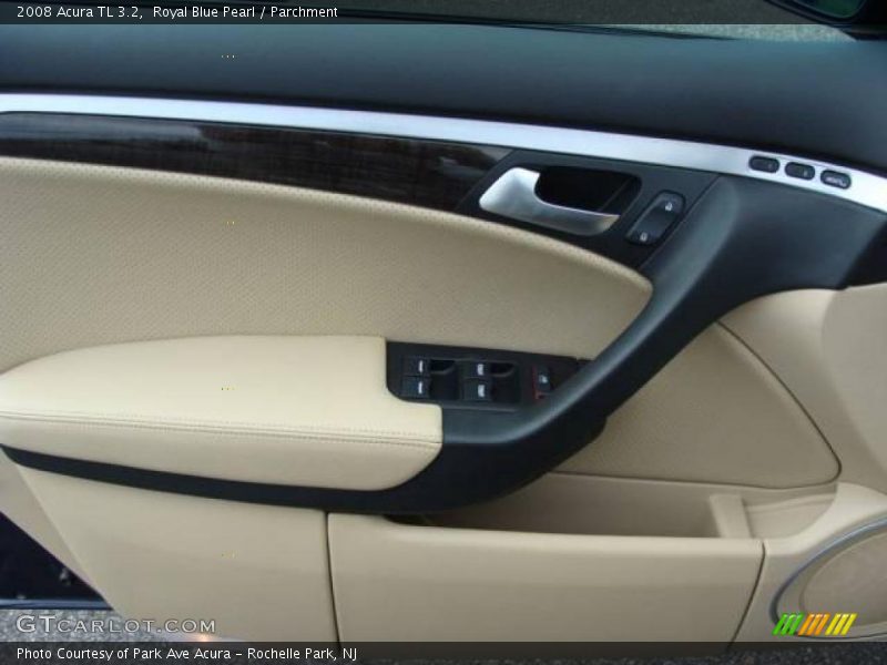 Royal Blue Pearl / Parchment 2008 Acura TL 3.2