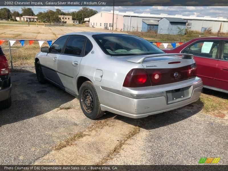 Galaxy Silver Metallic / Medium Gray 2002 Chevrolet Impala
