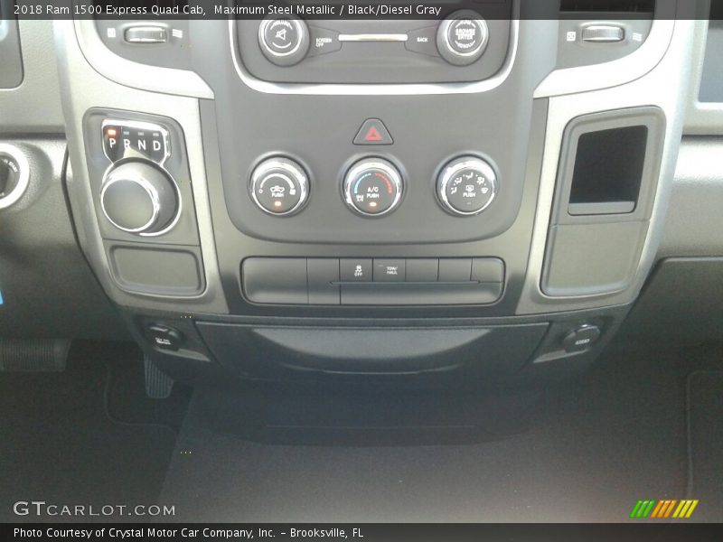 Maximum Steel Metallic / Black/Diesel Gray 2018 Ram 1500 Express Quad Cab
