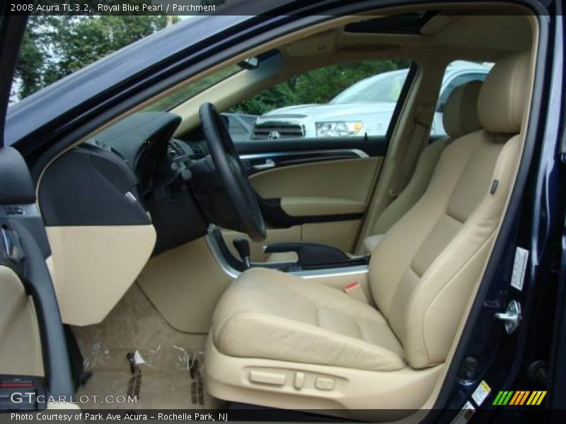 Royal Blue Pearl / Parchment 2008 Acura TL 3.2