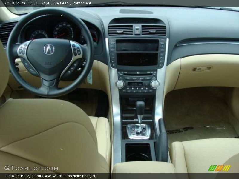 Royal Blue Pearl / Parchment 2008 Acura TL 3.2