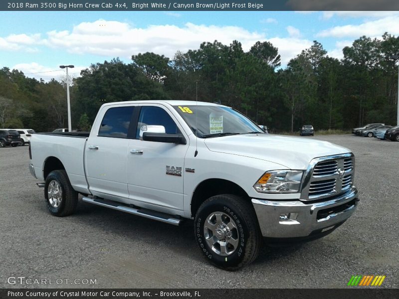 Front 3/4 View of 2018 3500 Big Horn Crew Cab 4x4