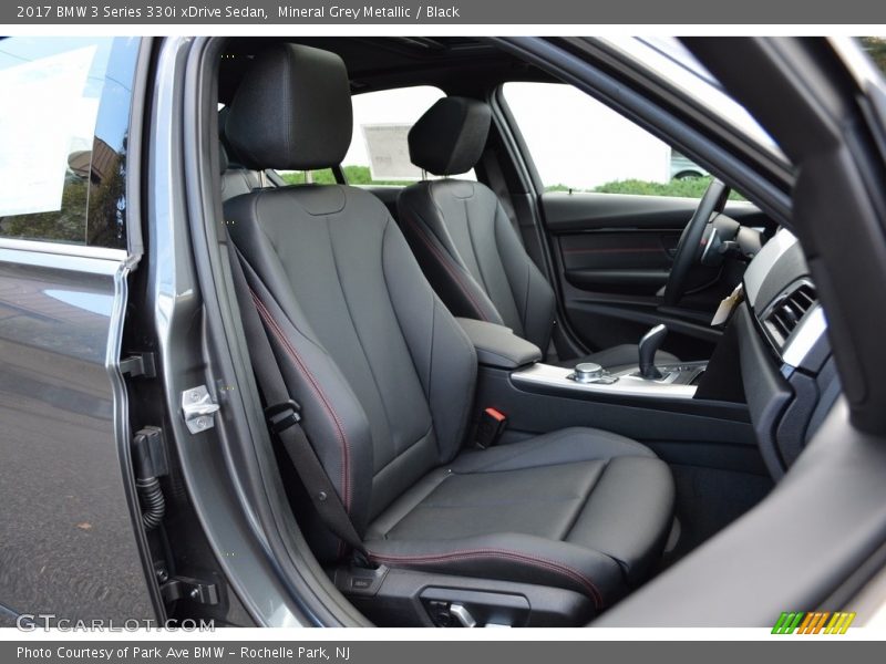 Mineral Grey Metallic / Black 2017 BMW 3 Series 330i xDrive Sedan