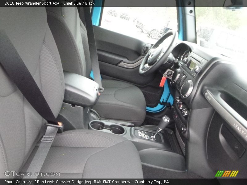 Chief Blue / Black 2018 Jeep Wrangler Sport 4x4