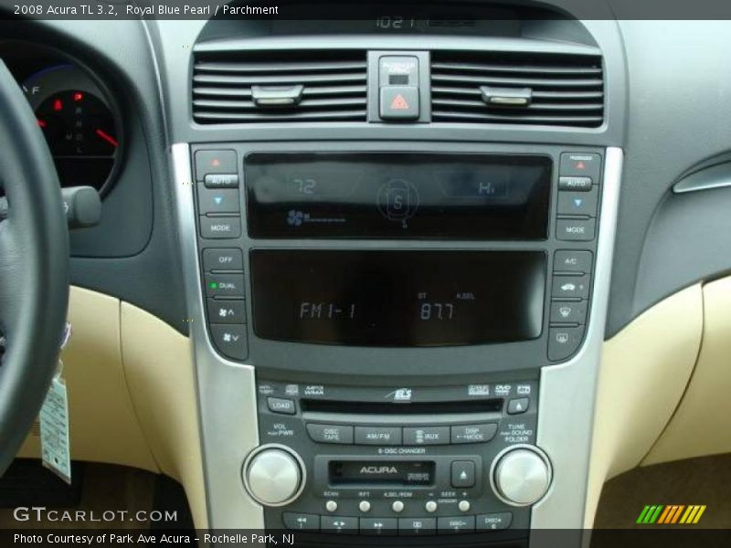 Royal Blue Pearl / Parchment 2008 Acura TL 3.2