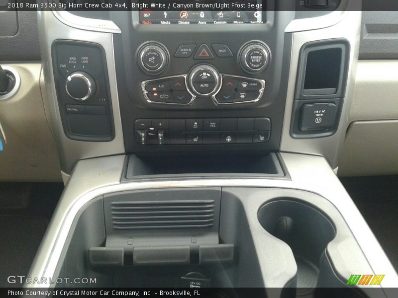 Controls of 2018 3500 Big Horn Crew Cab 4x4