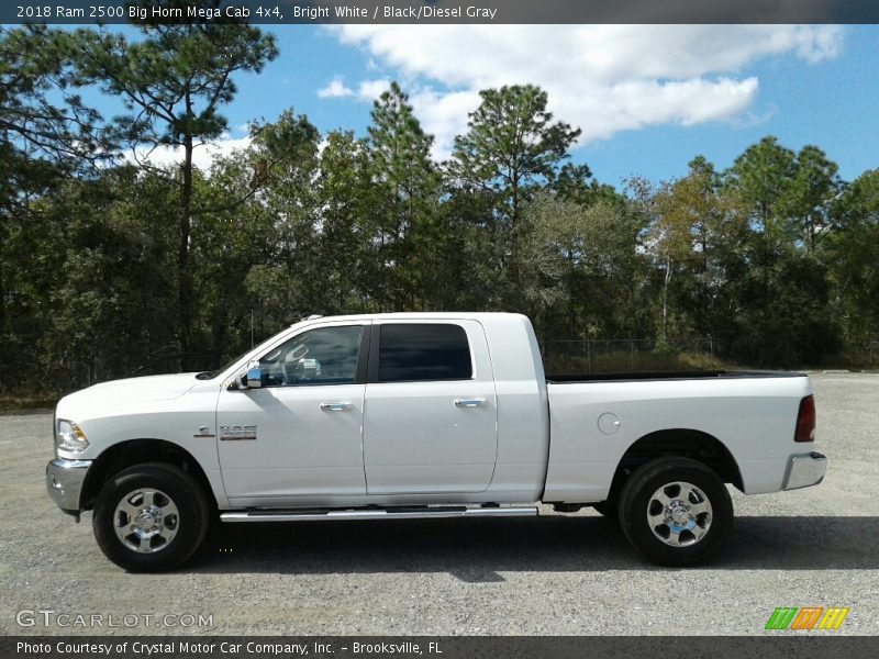  2018 2500 Big Horn Mega Cab 4x4 Bright White