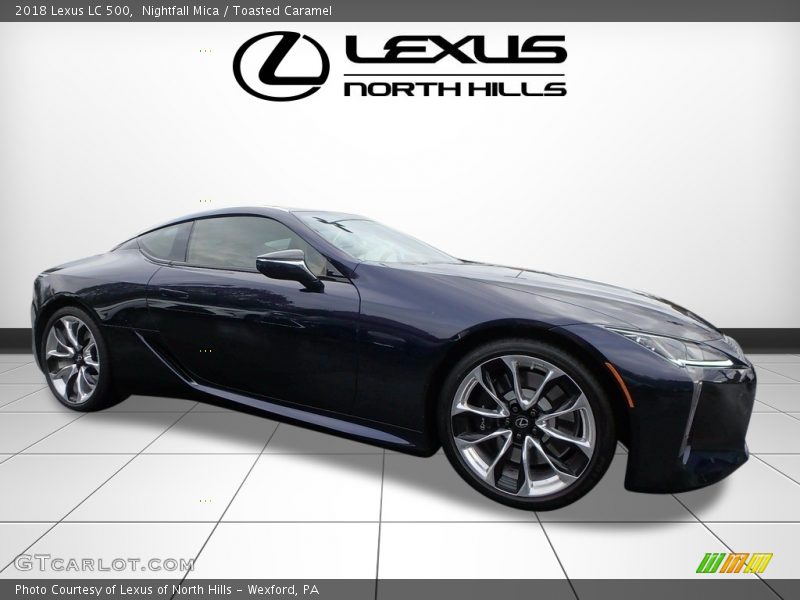 Nightfall Mica / Toasted Caramel 2018 Lexus LC 500