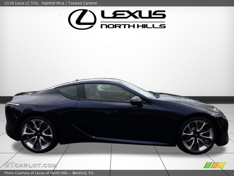 Nightfall Mica / Toasted Caramel 2018 Lexus LC 500