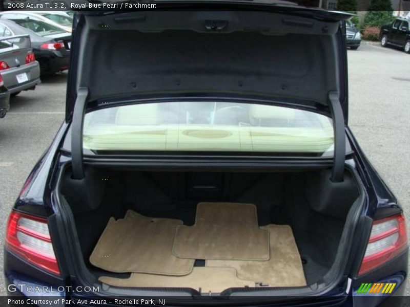 Royal Blue Pearl / Parchment 2008 Acura TL 3.2