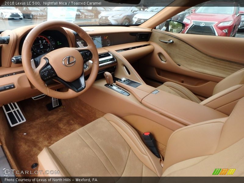 Toasted Caramel Interior - 2018 LC 500 