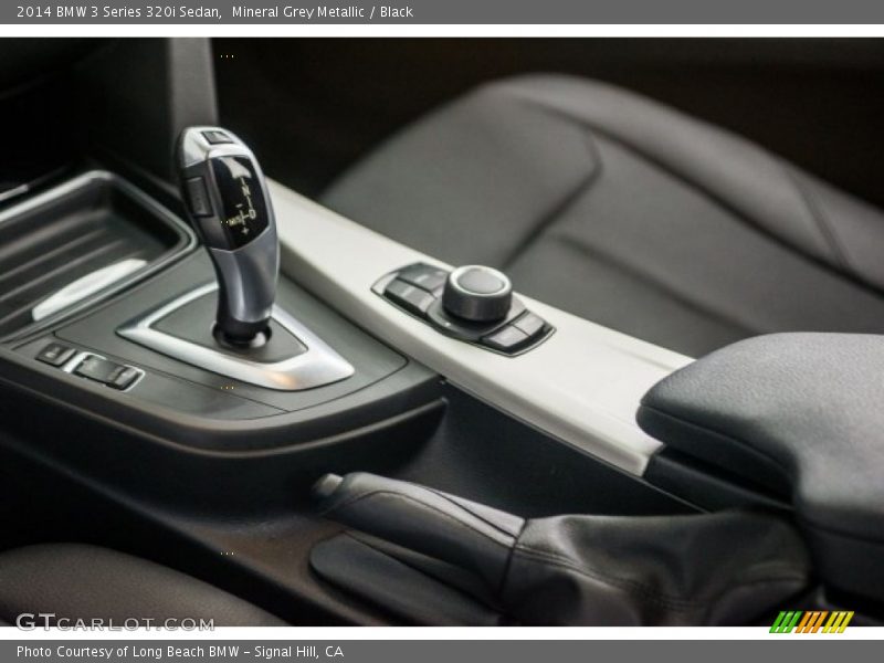Mineral Grey Metallic / Black 2014 BMW 3 Series 320i Sedan