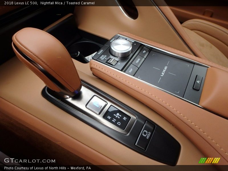  2018 LC 500 10 Speed Automatic Shifter