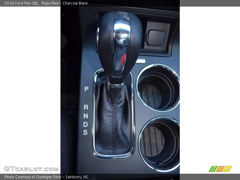 Ruby Red / Charcoal Black 2018 Ford Flex SEL