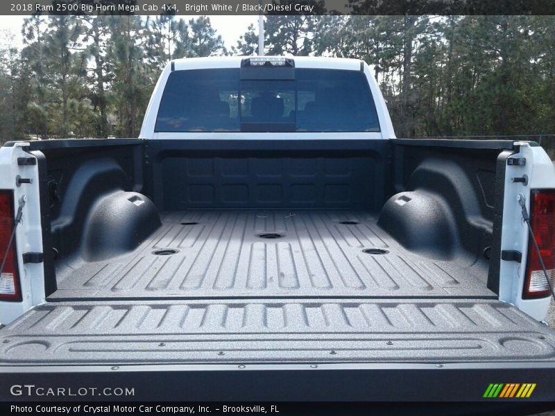 Bright White / Black/Diesel Gray 2018 Ram 2500 Big Horn Mega Cab 4x4