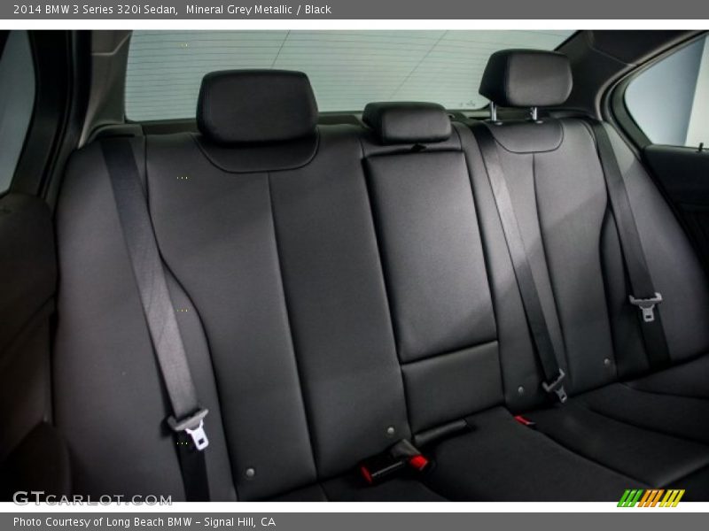 Mineral Grey Metallic / Black 2014 BMW 3 Series 320i Sedan
