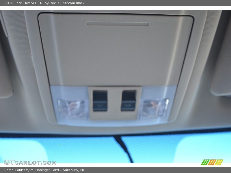 Ruby Red / Charcoal Black 2018 Ford Flex SEL