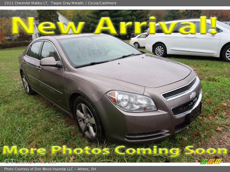 Taupe Gray Metallic / Cocoa/Cashmere 2011 Chevrolet Malibu LT