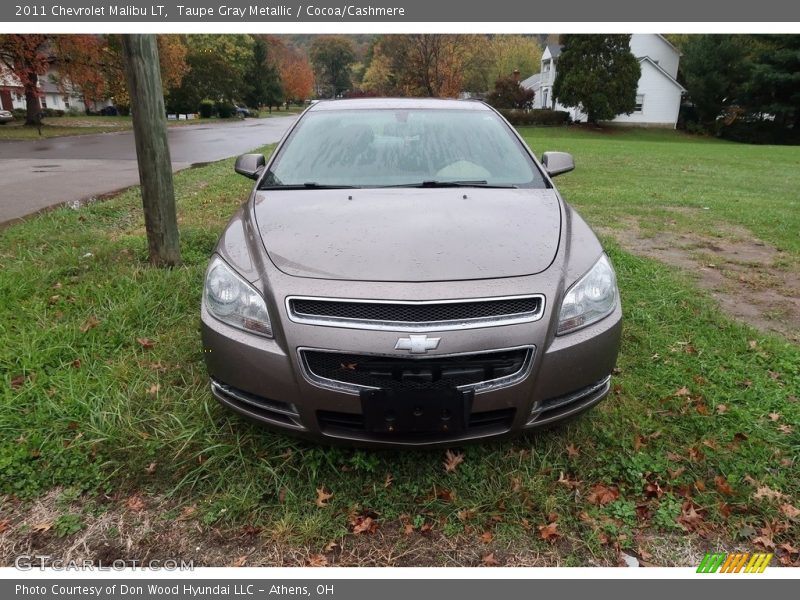 Taupe Gray Metallic / Cocoa/Cashmere 2011 Chevrolet Malibu LT