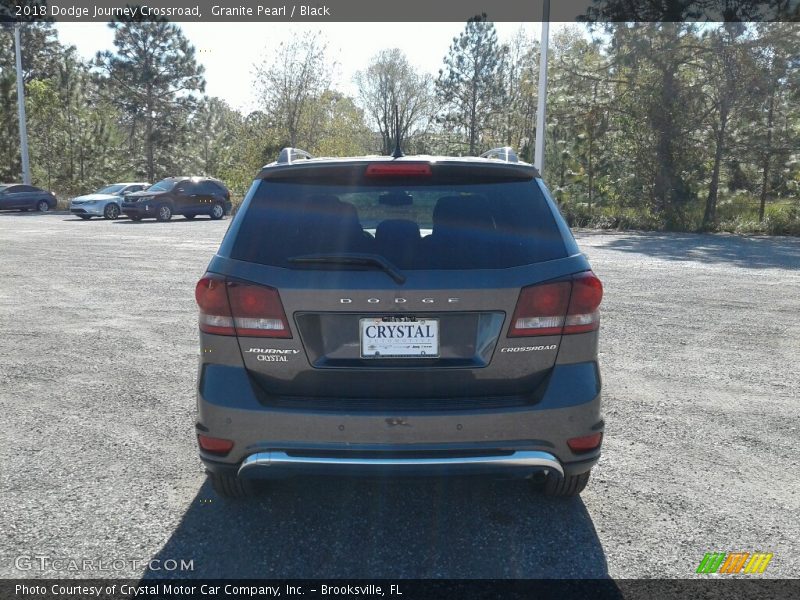 Granite Pearl / Black 2018 Dodge Journey Crossroad