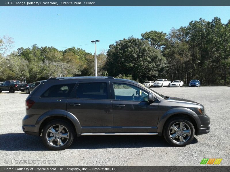 Granite Pearl / Black 2018 Dodge Journey Crossroad