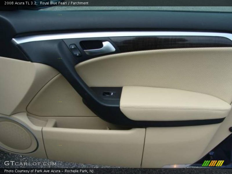 Royal Blue Pearl / Parchment 2008 Acura TL 3.2