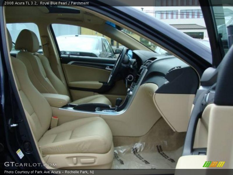 Royal Blue Pearl / Parchment 2008 Acura TL 3.2