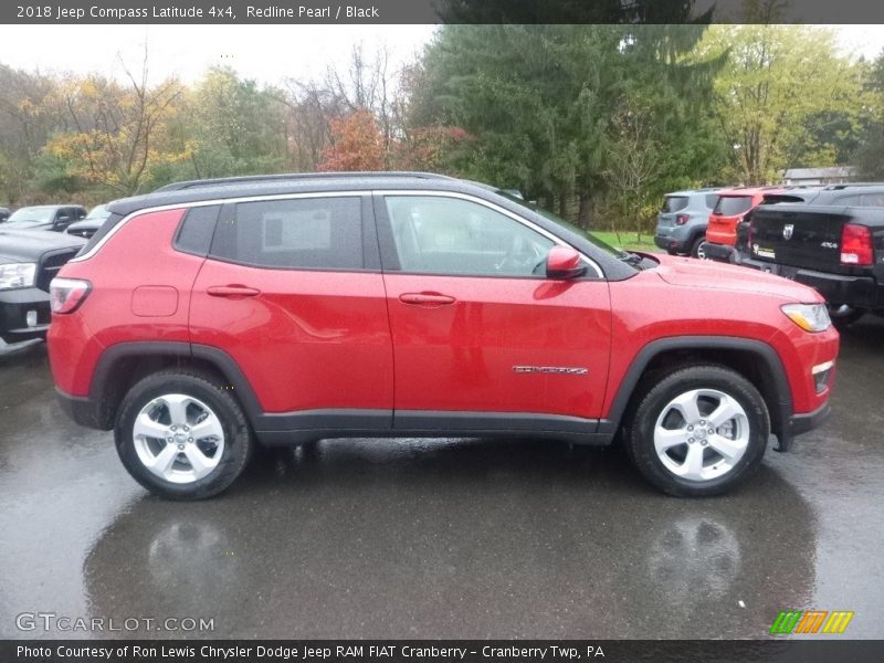 Redline Pearl / Black 2018 Jeep Compass Latitude 4x4