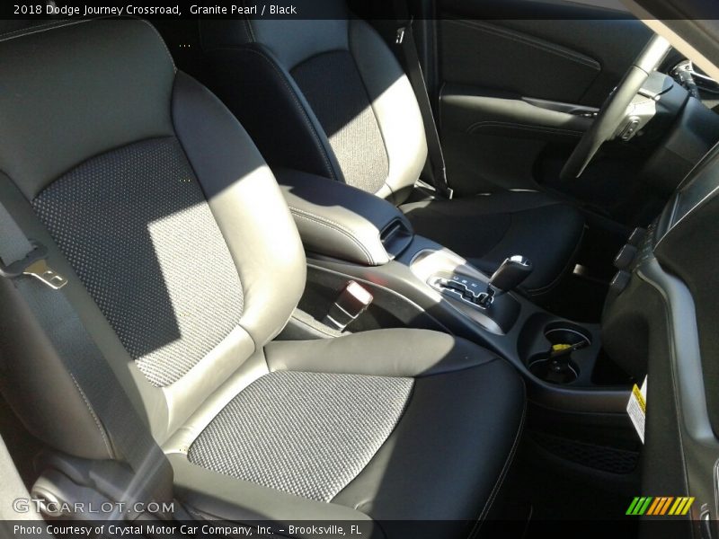 Granite Pearl / Black 2018 Dodge Journey Crossroad