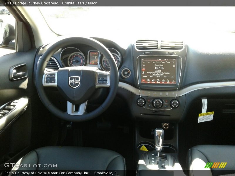 Granite Pearl / Black 2018 Dodge Journey Crossroad