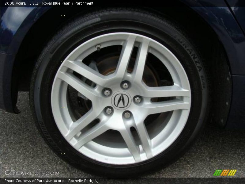 Royal Blue Pearl / Parchment 2008 Acura TL 3.2