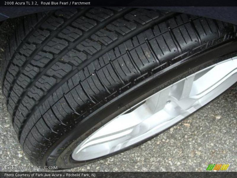 Royal Blue Pearl / Parchment 2008 Acura TL 3.2