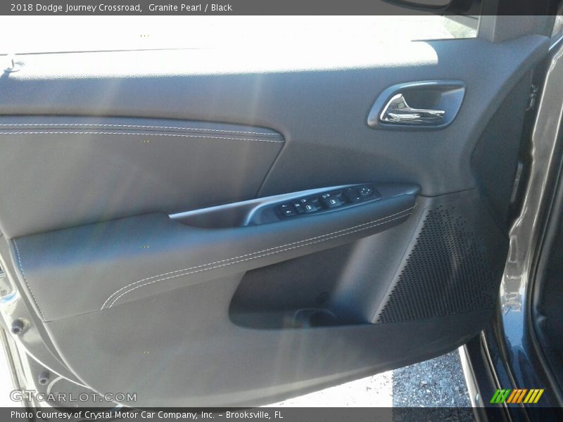 Granite Pearl / Black 2018 Dodge Journey Crossroad