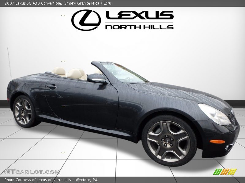Smoky Granite Mica / Ecru 2007 Lexus SC 430 Convertible