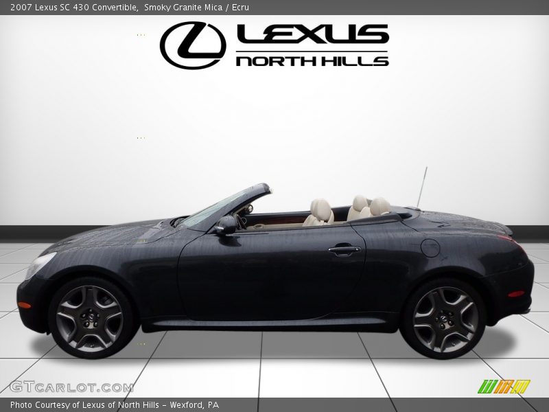 Smoky Granite Mica / Ecru 2007 Lexus SC 430 Convertible