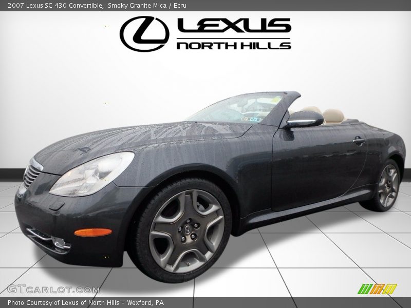 Smoky Granite Mica / Ecru 2007 Lexus SC 430 Convertible