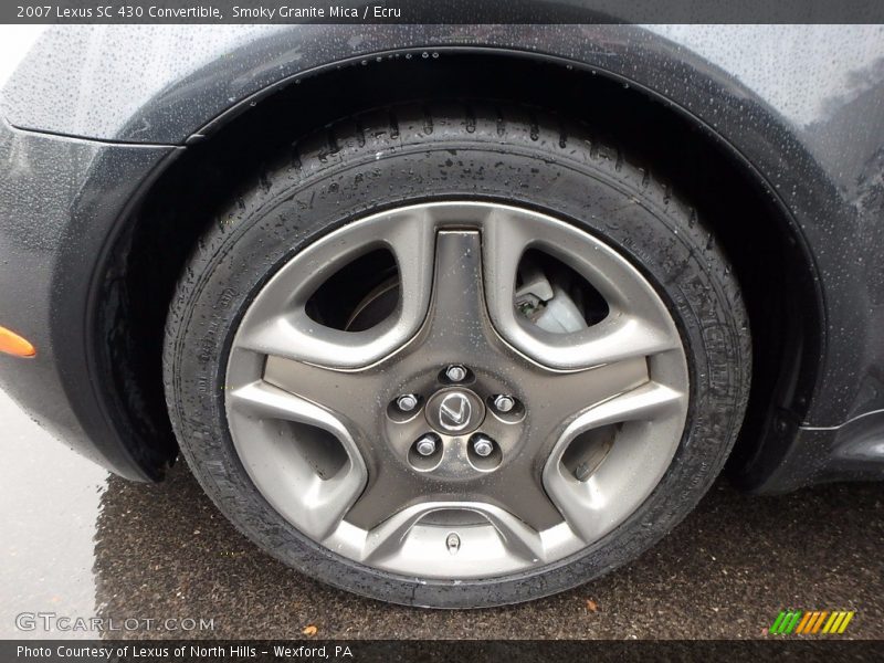 Smoky Granite Mica / Ecru 2007 Lexus SC 430 Convertible