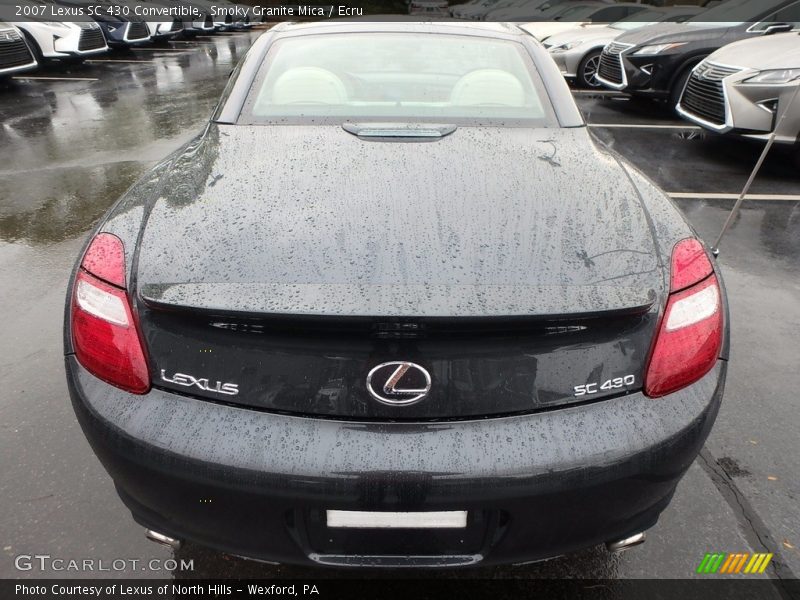 Smoky Granite Mica / Ecru 2007 Lexus SC 430 Convertible