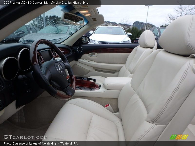 Smoky Granite Mica / Ecru 2007 Lexus SC 430 Convertible