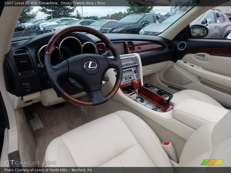 Smoky Granite Mica / Ecru 2007 Lexus SC 430 Convertible