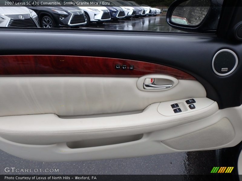 Smoky Granite Mica / Ecru 2007 Lexus SC 430 Convertible