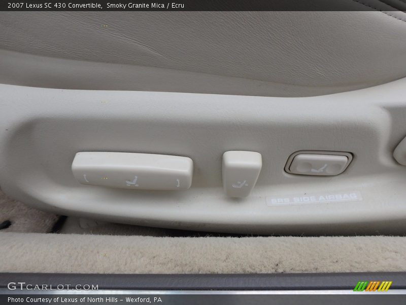 Smoky Granite Mica / Ecru 2007 Lexus SC 430 Convertible